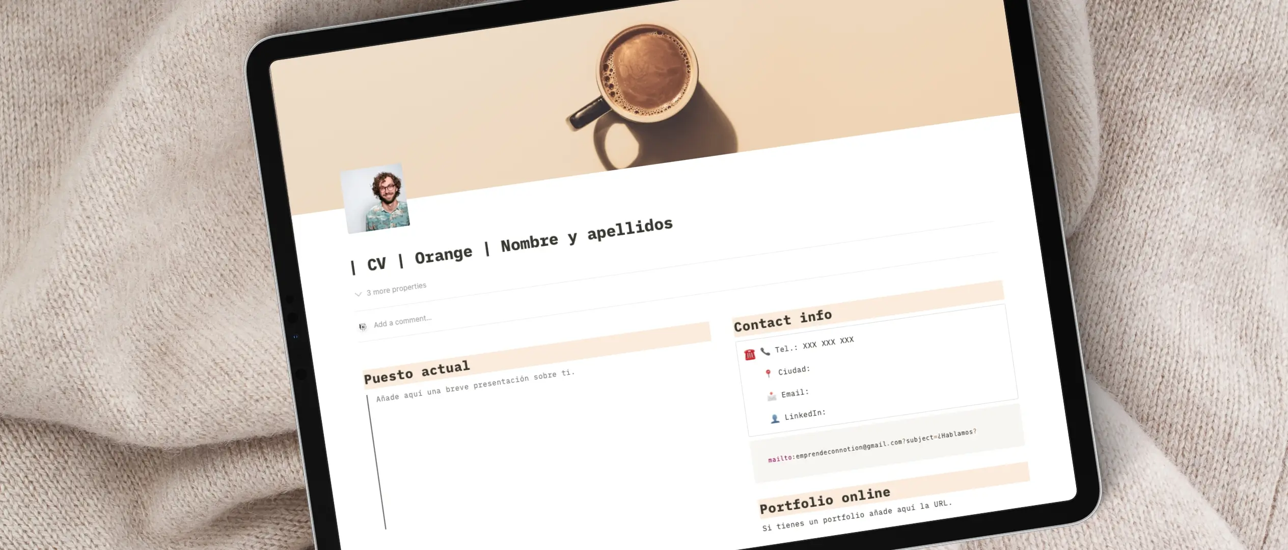 Descargar plantilla de Notion