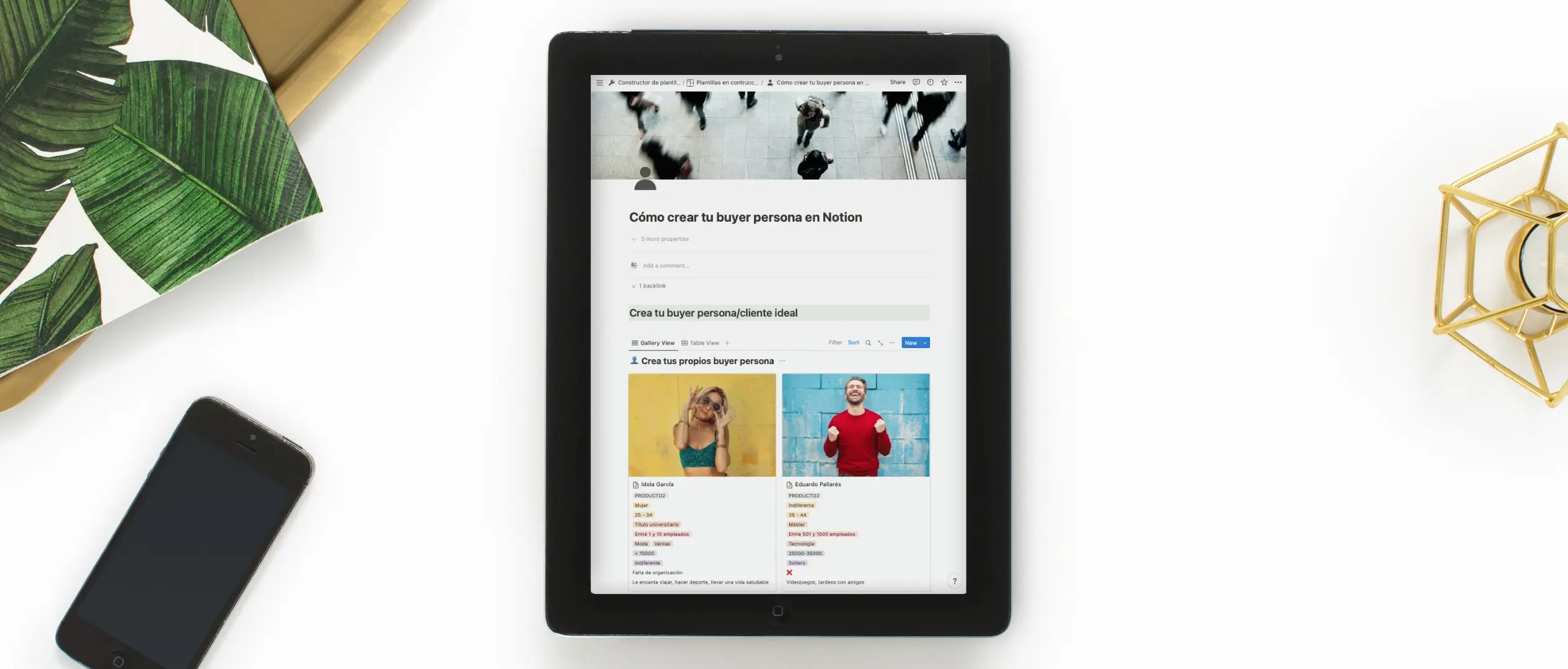 Descargar plantilla de Notion